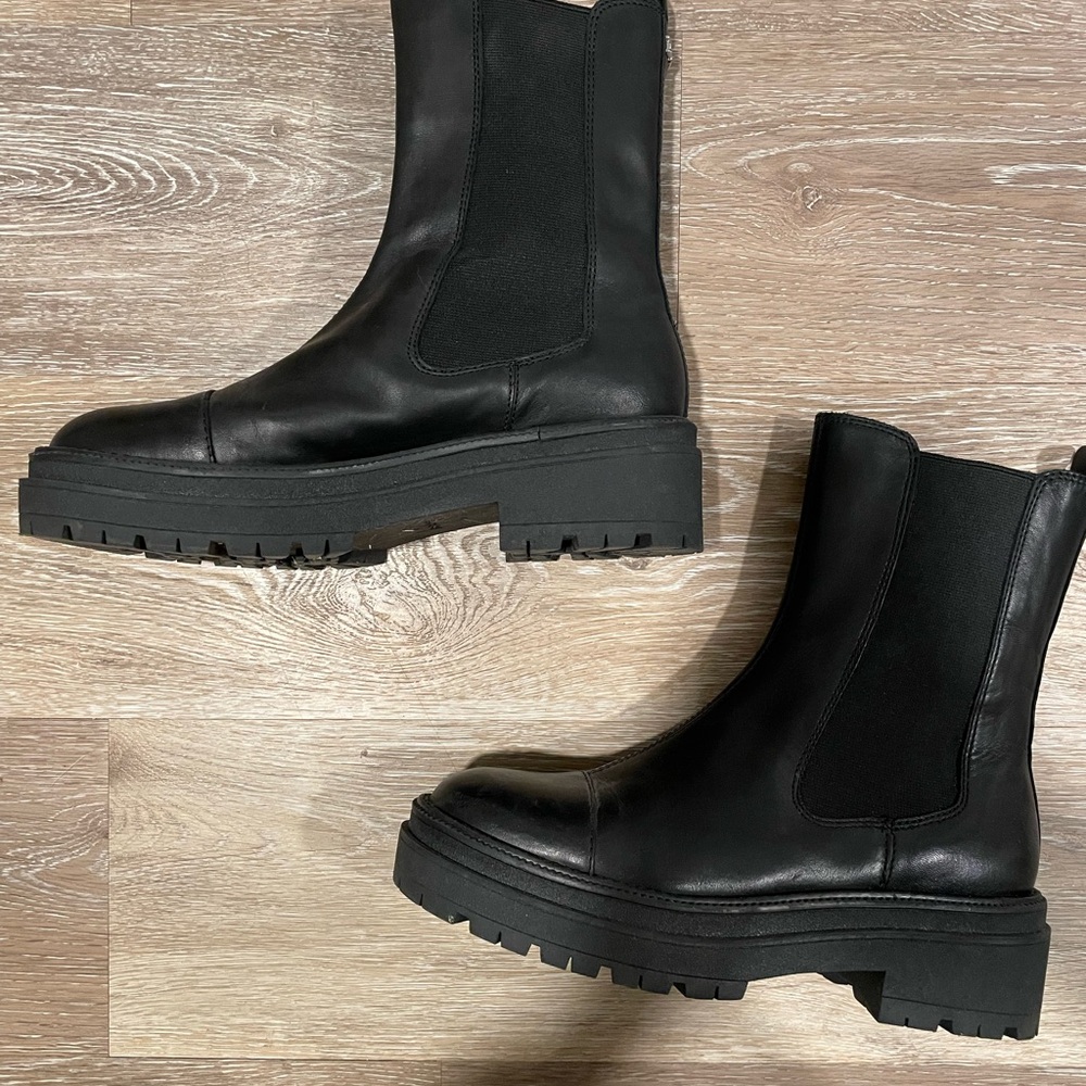 Sam Edelman Black Ankle Boots